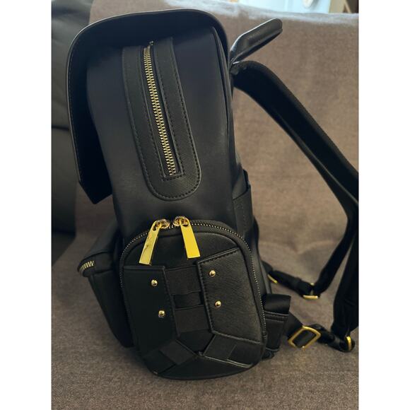 LITTLE ZOE 13” LAPTOP BACKPACK WITH DETACHABLE CLUTCH - Picture 6 of 10